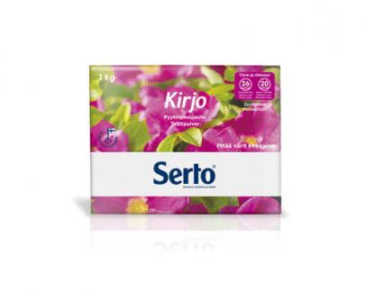 Стиральный порошок для цветного белья Serto Kirjo 1 кг. Финляндия