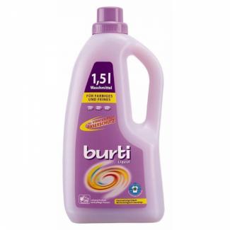Жидкое средство для стирки для цветного и тонкого белья «BURTI Liquid» 1,5л