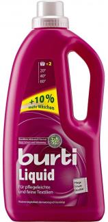 Жидкое средство для стирки для цветного и тонкого белья BURTI Liquid 1,3л