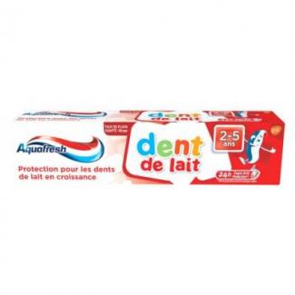 Купить Зубная паста детская Aquafresh Dent de lait 2-5л Франция в Москве