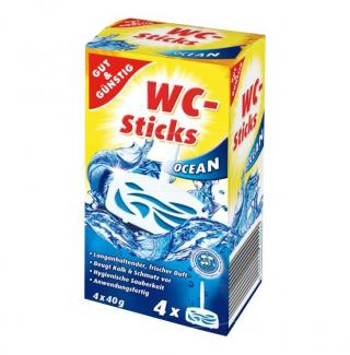Освежитель воздуха Gut&Gunstig WC-Sticks Ocean 4х40г