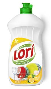 Средство для мытья посуды "Lori" лимон 500 мл