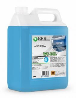 Berli Профессиональное средство для чистки сантехники "WC-Gel" (5 кг). Россия